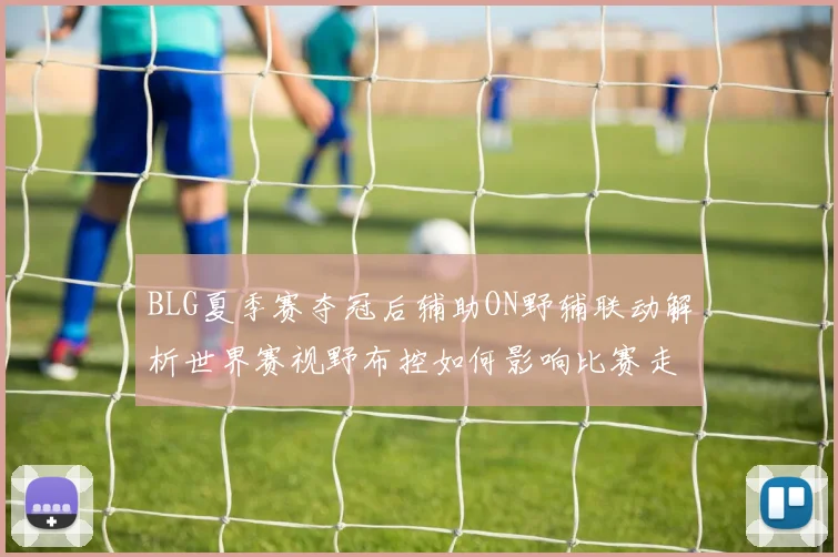 BLG夏季赛夺冠后辅助ON野辅联动解析世界赛视野布控如何影响比赛走向